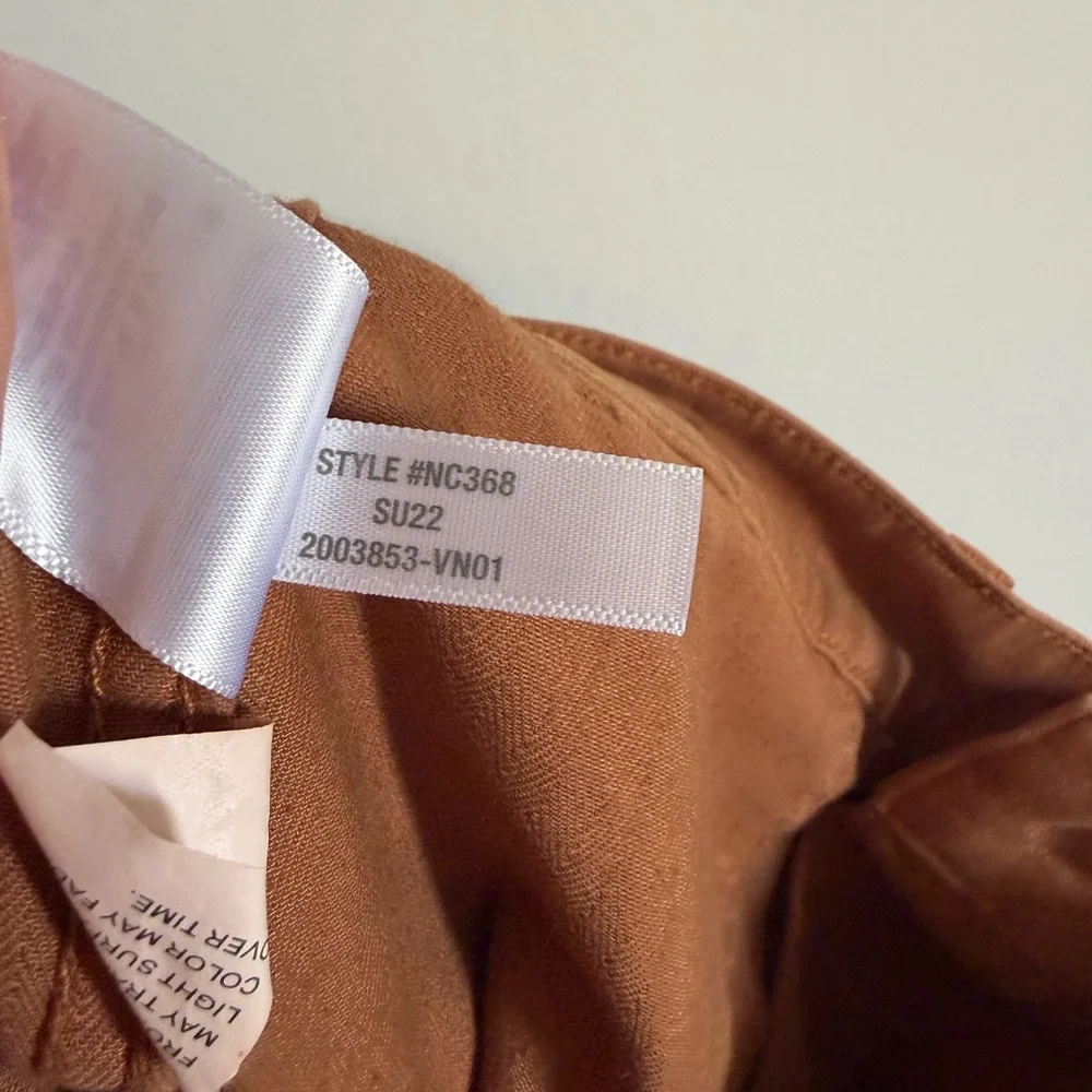 Madewell Warm Hickory Orange The Perfect Vintage Straight Workwear Pant size 29 - Picture 9 of 9